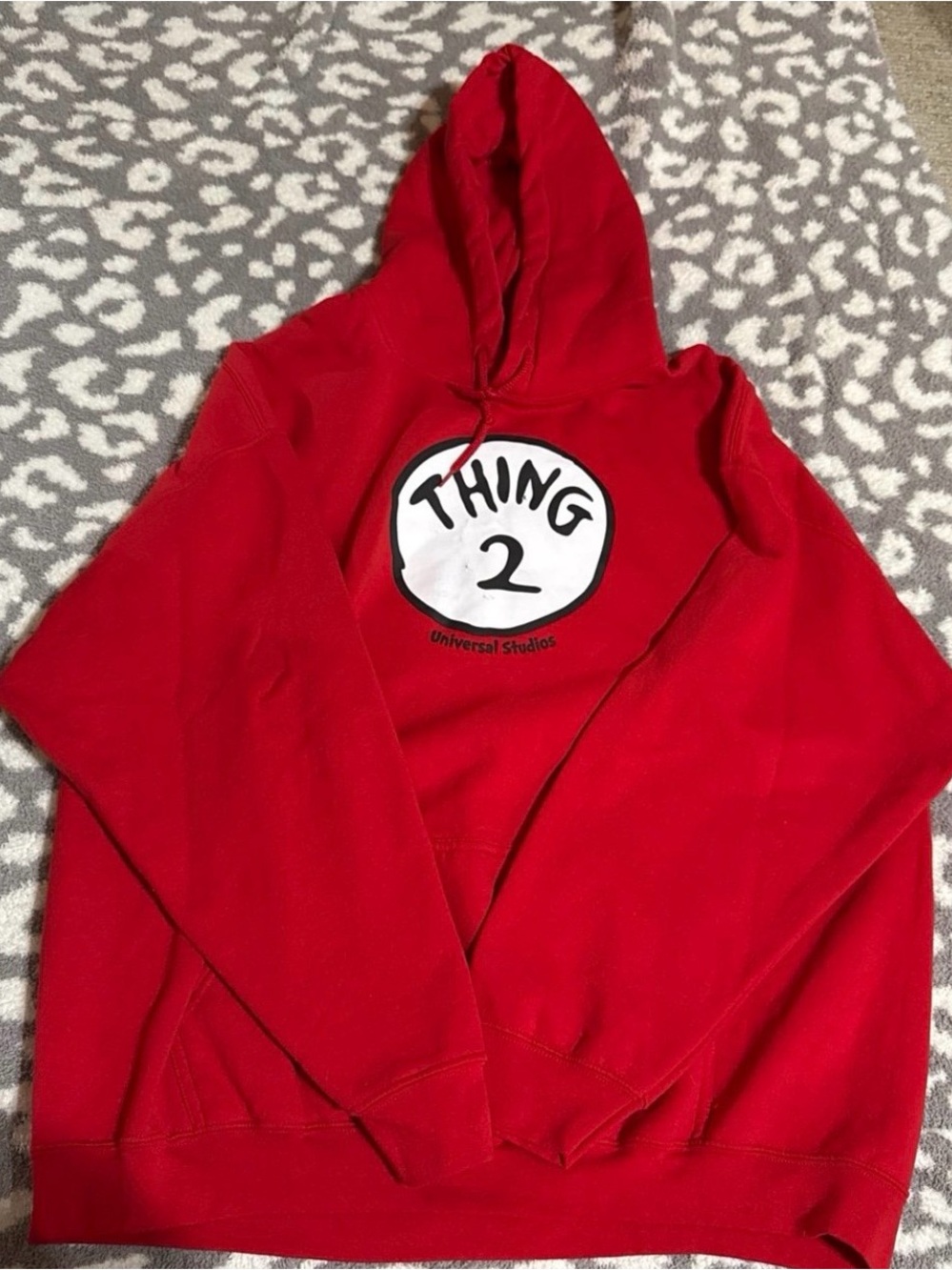 Universal Studios Thing 2 Hoodie 2XL